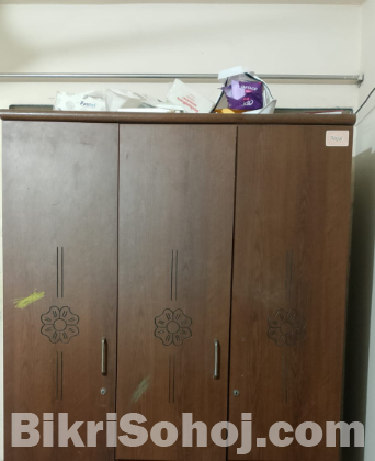 Bed, Almira and showcase